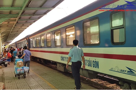 Ảnh minh họa. (Nguồn: Công ty CP Vận tải đường sắt Sài Gòn)
