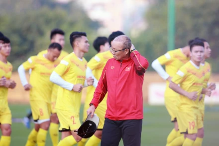 Những mục tiêu mới đồng nghĩa thách thức mới đối với thầy Park và ĐTQG Việt Nam. (Ảnh: VFF)