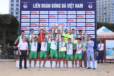 Đội vô địch Đà Nẵng. (Ảnh: VFF)