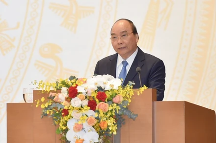 Thủ tướng Nguyễn Xuân Phúc tiếp tục chủ trì Hội nghị trực tuyến của Chính phủ.