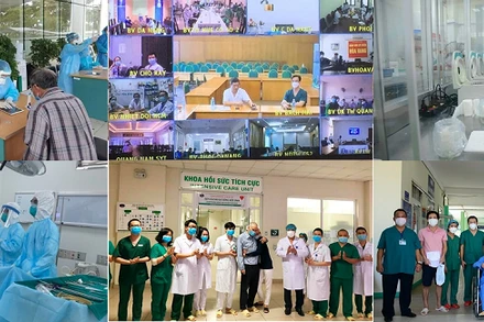Trên mặt trận điều trị Covid-19