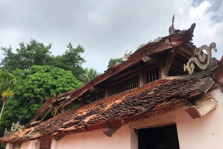 Một góc đình Đại Phúc.