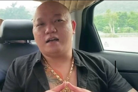 Đối tượng Ngọc “Rambo”. Ảnh: Youtube