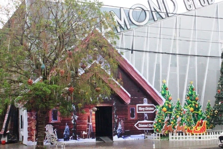 Quán bar Diamond Clup, nơi xảy ra vụ việc.