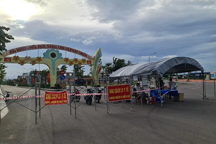 Từ 0 giờ ngày 23/8, phong tỏa kín 5 phường, xã của thị xã An Nhơn trong 7 ngày.