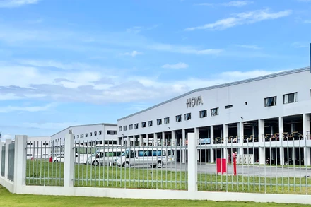 Công ty TNHH Hoya Lens Việt Nam, chi nhánh Quảng Ngãi, nơi xuất hiện ổ dịch Covid-19 với hàng loạt ca bệnh được ghi nhận. 