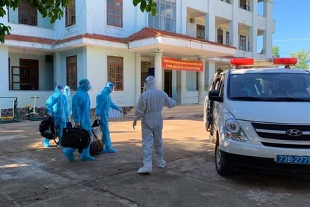 Quảng Bình đã kích hoạt thêm nhiều khu cách ly tập trung ở các trường học để đưa người dân về quê vào cách ly