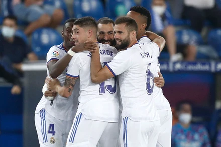 Real khởi đầu mùa giải mới với chiến thắng đậm trước Alaves. (Ảnh: Real Madrid CF)