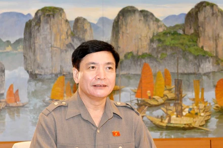 Tổng Thư ký Quốc hội Bùi Văn Cường. (Ảnh: DUY LINH)