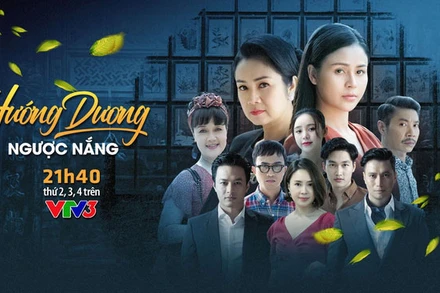 Phim "Hướng dương ngược nắng" có tới 5 diễn viên lọt Top 5 của 11 hạng mục. (Ảnh: VTV)