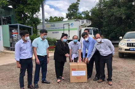 Hoạt động chỉ đạo sản xuất, kết nối cung cầu nông sản của Tổ công tác 970 tại các tỉnh, thành phố phía nam. (Ảnh: Tổ công tác 970 cung cấp)