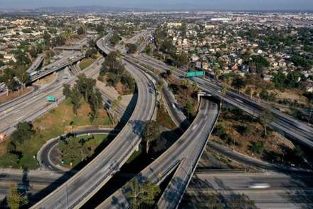 Hình ảnh tại Los Angeles, California, ngày 10/8/2021. (Ảnh: Reuters)