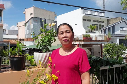 Nhạc sĩ Võ Thiên Lan tham gia chương trình. (Ảnh: Hội Nhạc sĩ Việt Nam cung cấp)