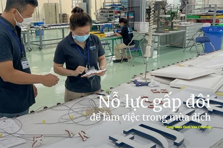 Nỗ lực gấp đôi để làm việc trong mùa dịch