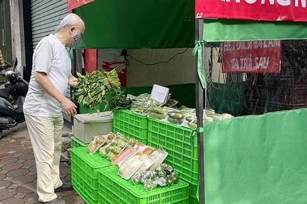 Cửa hàng không người bán trong giai đoạn giãn cách