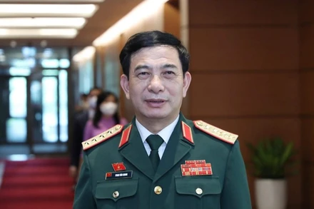 Đại tướng Phan Văn Giang, Bộ trưởng Quốc phòng.