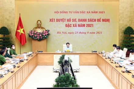 Quang cảnh cuộc họp. (Ảnh: Phạm Kiên/TTXVN)