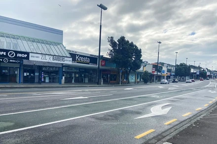 Đường phố Wellington, New Zealand, ngày 20/8. (Ảnh: Reuters)