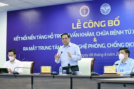 Thủ tướng Phạm Minh Chính phát biểu tại buổi lễ.