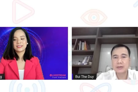 Thứ trưởng Khoa học và Công nghệ Bùi Thế Duy phát biểu khai mạc Ngày Trí tuệ nhân tạo 2021.