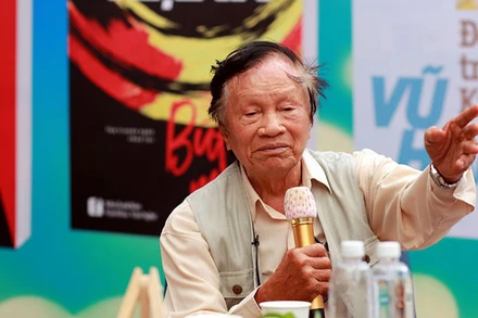 Nhà văn Vũ Hạnh. (ẢNh: Báo Người Lao động)