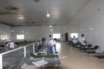 Khu điều trị Covid-19 GSI - Bến Cát Bình Dương