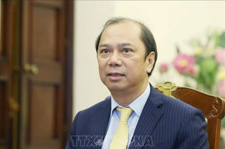 Thứ trưởng Ngoại giao Nguyễn Quốc Dũng. (Ảnh: TTXVN)