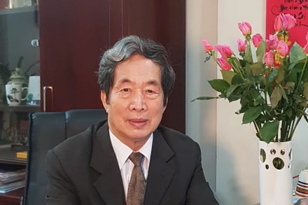 PGS,TS Nghiêm Đình Vỳ, nguyên Hiệu trưởng Trường đại học Sư phạm Hà Nội.