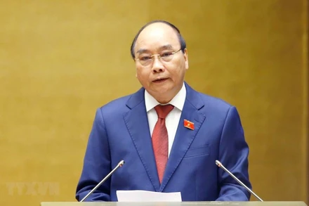 Chủ tịch nước Nguyễn Xuân Phúc. (Ảnh: TTXVN)