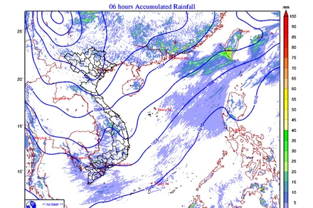 Bắc Bộ có mưa dông giảm nhiệt từ chiều tối 9/8