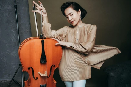 Nghệ sĩ Đinh Hoài Xuân. Ảnh: VTV.