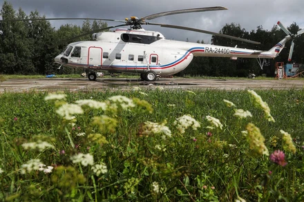 Một chiếc trực thăng Mi-8 của Nga. (Ảnh: TASS)