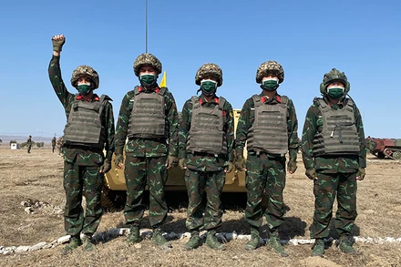 Đội tuyển Pháo binh Việt Nam có khả năng giành Huy chương Đồng cuộc thi Pháo thủ giỏi (trong khuôn khổ Army Games 2021).