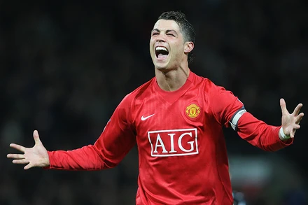 Ronaldo trở lại và khoác áo MU sau 12 năm. (Ảnh: Getty Images)