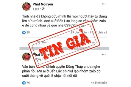 Nguyễn Văn Phát sử dụng tài khoản Facebook “Phat Nguyen” xúi giục, kích động lập nhóm để về quê.