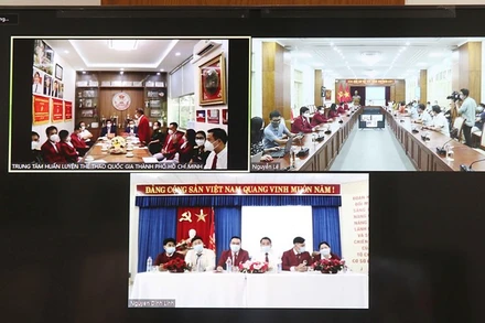 Ba điểm gặp mặt là: Trụ sở Bộ tại Hà Nội, Trung tâm Huấn luyện thể thao quốc gia Đà Nẵng và Trung tâm Huấn luyện thể thao quốc gia TP Hồ Chí Minh.