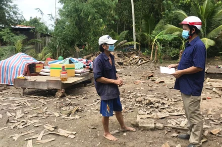 Hỗ trợ hơn 200 triệu đồng cho người dân bị thiên tai