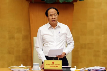 Phó Thủ tướng Lê Văn Thành là Chủ tịch Hội đồng. (Ảnh: VGP)