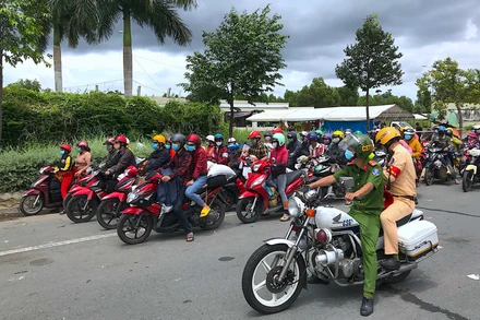 Đến chiều 5/10, Cà Mau có hơn 18.000 công dân về từ các tỉnh, thành phố.