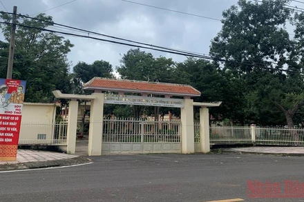 Trung tâm Giáo dục thường xuyên tỉnh Bình Phước.