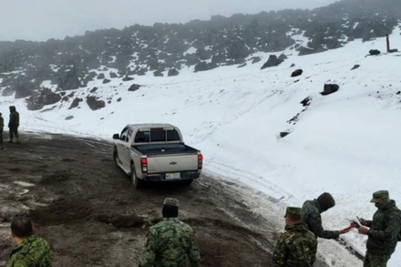 Nơi diễn ra vụ việc. (Ảnh: AFP/TTXVN)