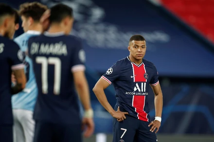 Mbappe đang đánh mất thói quen ghi bàn kể từ khi chơi cùng Messi. (Ảnh: Getty Images)