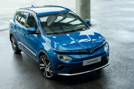 VinFast đã chính thức ra mắt mẫu ô-tô điện thông minh đầu tiên tại thị trường Việt Nam. (Ảnh: VinFast)