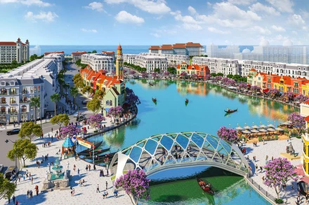 Một khu du lịch tại TP Phú Quốc.