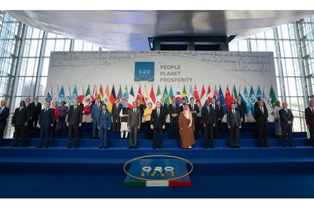 Các nhà lãnh đạo G20 tại Hội nghị cấp cao tổ chức ở Italia. (Ảnh G20.org)