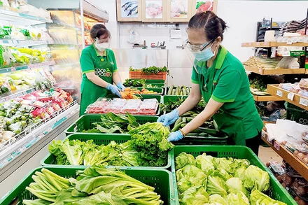 Siêu thị tại TP Hồ Chí Minh sẵn sàng mở cửa đón khách trở lại.
