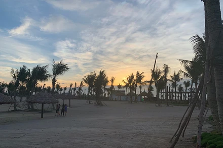 Khu du lịch quốc tế Đồi Rồng (quận Đồ Sơn), nơi xảy ra vụ hỗn chiến.