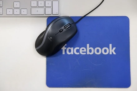Biểu tượng của mạng xã hội Facebook. (Ảnh: AFP/TTXVN)