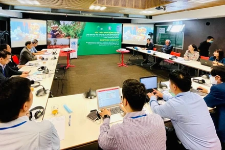 Lễ khởi động dự án 30 triệu USD về thích ứng với biến đổi khí hậu khu vực Tây Nguyên và duyên hải Nam Trung Bộ.