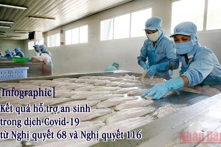 [Infographic] Kết quả hỗ trợ an sinh trong dịch Covid-19 từ Nghị quyết 68 và Nghị quyết 116